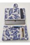 Handmade Toile Pattern Quilted Laptop Cover - 2