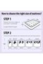 V2 Maxvibe Pocket Spring Mattress 120x200x25Cm, Interior Furniture For Family Living Spaces - 8