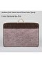 Still Jacquard Stretch Maxi Sofa Cover (3+3)-Dusty Rose - 2