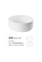 Ceramic Art Basin Model 288 Matt White Including Pop Cover Size 425x425x160 - 3
