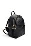 Black - Women's Backpack with Black Logo Sp1265 - 2
