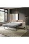 V2 Alexis Fabric Sofa Bed Beige, Interior Furniture For Family Living Spaces - 2