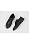 Genuine Leather Orthopedic Large Size 45-46 Classic Black Men's Shoes Te0405 - 5