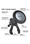 C254 Adjustable Magnetic Car Phone Holder 360° Rotatable Magnetic Mount with 18 Strong Magnets, Stable Adjustable Support for iPhone 12–17 Series - 2