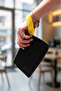 Daily Makeup Bag with Wrist Strap Waterproof Small Travel Cosmetic Mini Handbag - 4