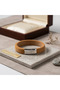 Premium Genuine Suede Leather Men's Bracelet - Stainless Steel Clasp - Tan Color - Handcrafted - 2
