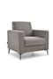 Theodora 3+2+1 Fabric Sofa Set With USB Port Dark Grey, Interior Furniture For Family Living Spaces - 4