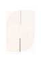 Galeria Lux Modern Geometrics Rug 240x340 White Gold, Area Rug For Lounge And Home Decor - 5