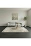 Galeria Lux Modern Distressed Rug 160x230 Beige White, Area Rug For Lounge And Home Decor - 5
