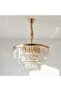 Aura 14-Light Crystal Chandelier Crystal And Metal Chrome 75 cm