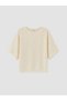 Özmarka New Season Beige Crew Neck Women's Knitwear Sweater - 5