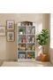 Stanley Bookcase Sonoma Oak And White With 2-Year - 6