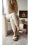 İtaki̇ Cross Plush Home Slippers - 4
