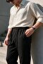Men's Regular Fit Elastic Waist Drawstring Lycra Comfortable Jogger Pants - 4