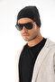 Unisex Label Detailed Cotton Combed Beanie Winter Seasonal Beanie - 3