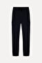 Women's Black Modal Blend Jogger Pants