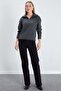 Half-Zip Turtleneck Knit Sweater - 5