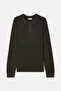 Men's Brown Polo Neck Sweater