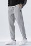 2-Piece Men's Fleece Lined Lace-Up Waist Jogger Sports Sweatpants - 4