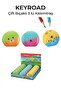 Colorful Cute Pencil Sharpener Keyroad Kr-971839 Double Blade Pencil Opener with 3 Containers Plastic Pencil Sharpener - 3