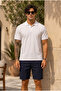 Men's Regular School Style White T-Shirt