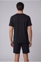 Men's modal pajama set - black - 2