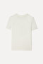 Women's Off-White Printed Crew Neck T-Shirt - 2