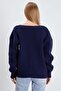 Lace-Up Baby Collar Buttoned Knitwear Cardigan - 7