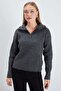 Half-Zip Turtleneck Knit Sweater - 3