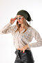Women's Drawstring Backless Loose Knitwear Beanie - Flowy Winter Beanie - 4