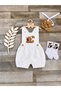 Squirrel Concept Birthday Baby Boy Romper Set - 2