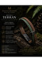 Men's Leather Bracelet Real Calfskin Double Color Weave Casual Design 21 cm Mentor Series - 4