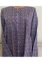 Er Clothing Paper Print Combed Cotton Blouse Long-Sleeve Front Button Floral - 4