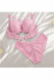 Women's Lace Embroidered Padded Underwire Supported Bra Panties Lingerie Set - 3