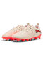Future 9 Play Fg/Ag Jr Kids Beige Football Cleats 10919401 - 2
