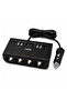 120W Car Power Adapter, 4-Socket Lighter Splitter with USB-A & USB-C