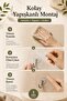 Transparent Adhesive Hanger Hook with Metal Hook for Mounting Without Drilling (5 Pieces) - 4