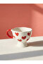 Sparkling Choices from Shining Store Heart Embroidered Ceramic Mug 250 ml