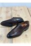Men's Summer Shoes Genuine Leather Neolite Sole Laceless Brown Color - 2