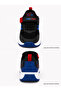 Ri̇o 1 Children's Orthopedic Booties with Lace-Up Straps (Velcro) Filet-Black-Red - 3