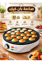 1000W 22 Pancake Maker Electric Mini Pancake Machine Non-Stick Easy to Clean Surface, Temperature Control Knob and Indicator Light, Pancake Maker