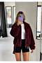 Belted Bomber Foks Cashmere Jacket - 4