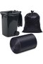 Felixo 60 Gallon Garbage Bags, 10 Bags Per Roll, 90 x 110 cm, Heavy-Duty Trash Bags, Tear & Leak Resistant, Strong & Durable, Multipurpose Household Waste Bags, Oxo-Bio Degradable' Pack of 2 Black