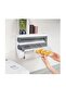 4 In 1 Kitchen Roll Holder Dispenser Rack Storage Wall Mounted Dispenser Cling Film Tin Foil Paper Spice Bottle Towel Rack - 3