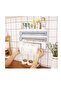 4 In 1 Kitchen Roll Holder Dispenser Rack Storage Wall Mounted Dispenser Cling Film Tin Foil Paper Spice Bottle Towel Rack