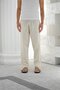 Ecru Men's Lace-Up Hambez Relaxed Cut Sweatpants - 2