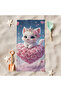 Cute Cat Beach Towel M65
