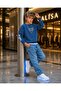 Boy's Denim Suit 4-12 Years Old |   Washable Jean Pants & Sweatshirt |   School Combination - 2