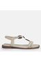 Large Size Women's Sandals 41-42-43-44-Beige - 6