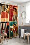 Dolce Giorno Cat and Dog Patterned Shower Curtain, Bathtub Curtain 175X200Cm - 5